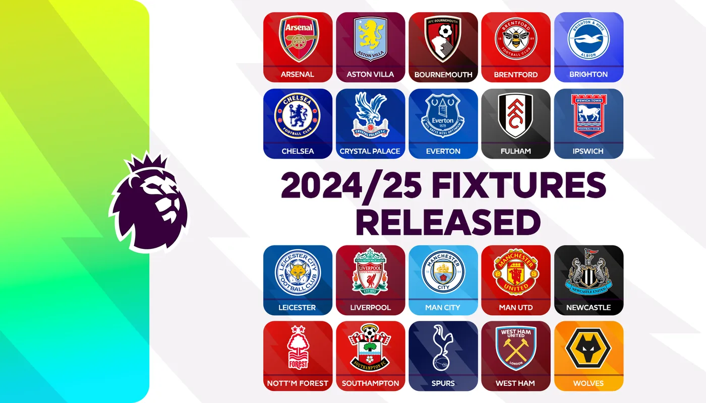 The beginning is fiery… revealing the schedule of Premier League 2024 ...